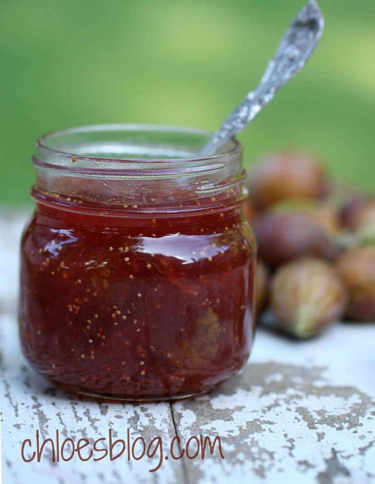 Southern Fig Jam recipe Big Mill B B near Greenville, NC